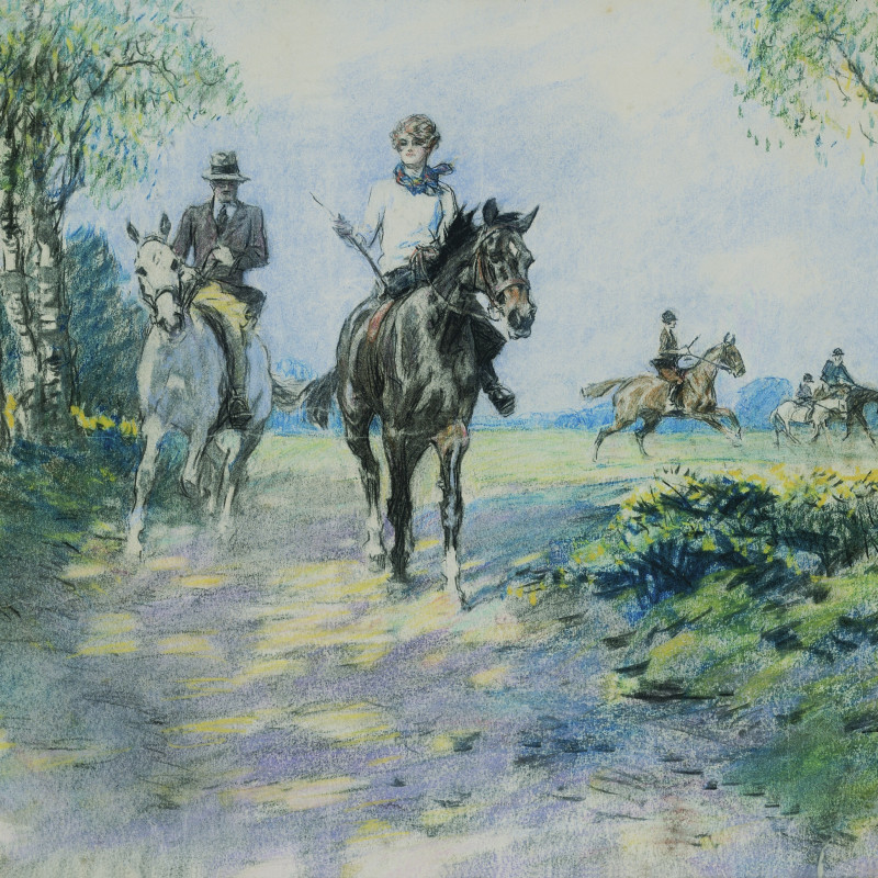 The morning ride