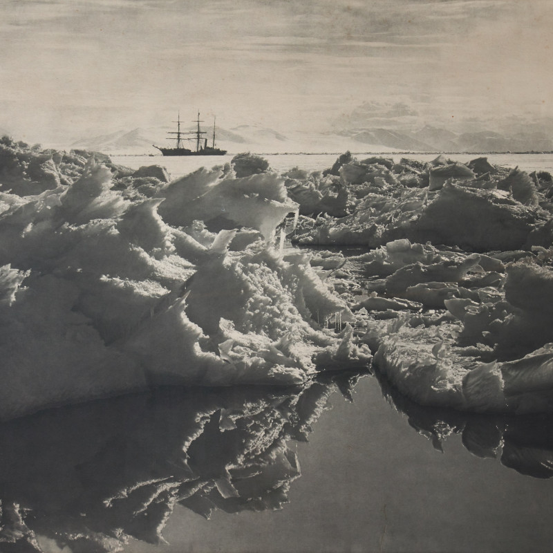 Herbert George Ponting, The 'Terra Nova' in McMurdo Sound, 1910-13