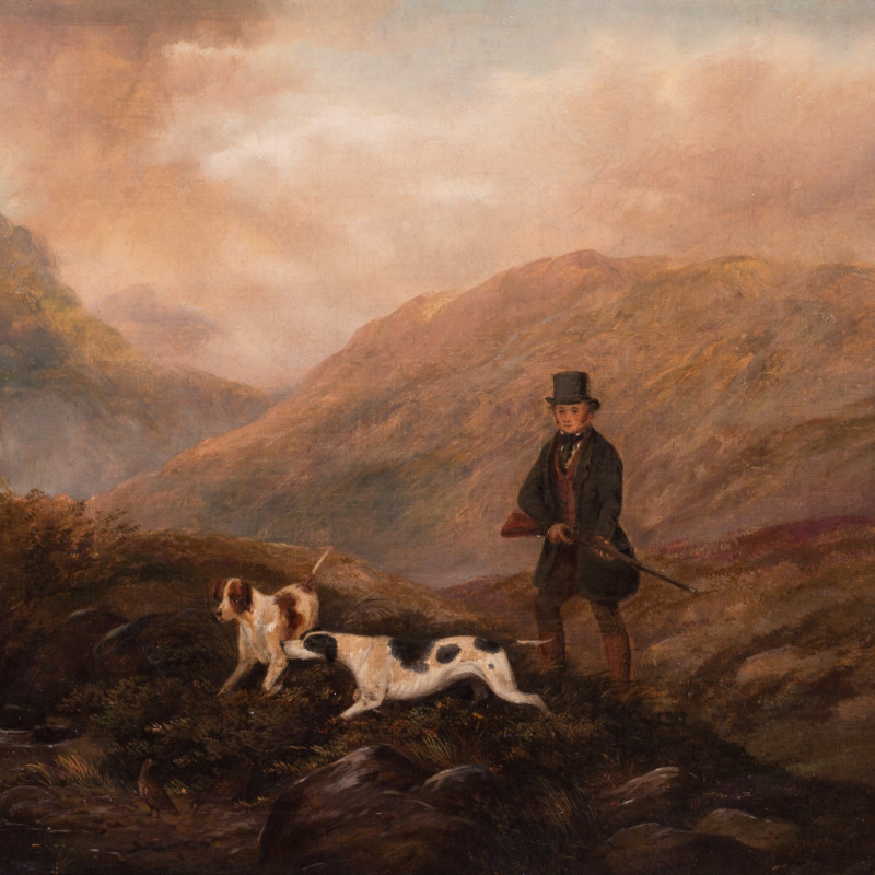 Samuel John Egbert Jones, Sportsman and pointers in the Highlands