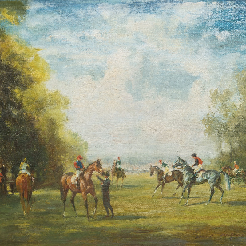 Raoul Millais, Scene at Chantilly