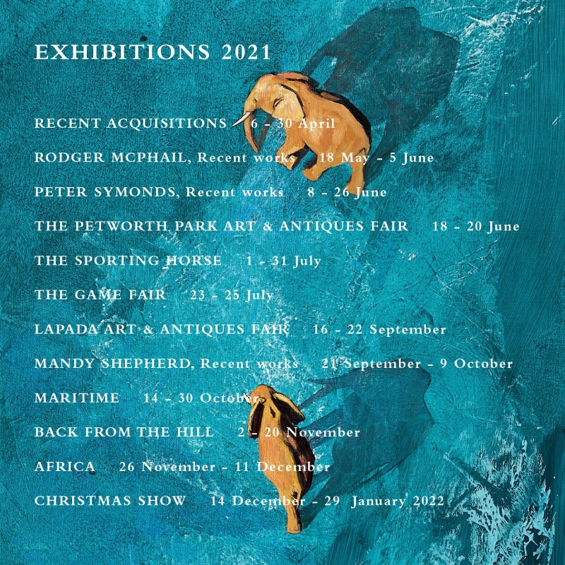 EXHIBITION CALENDAR 2021