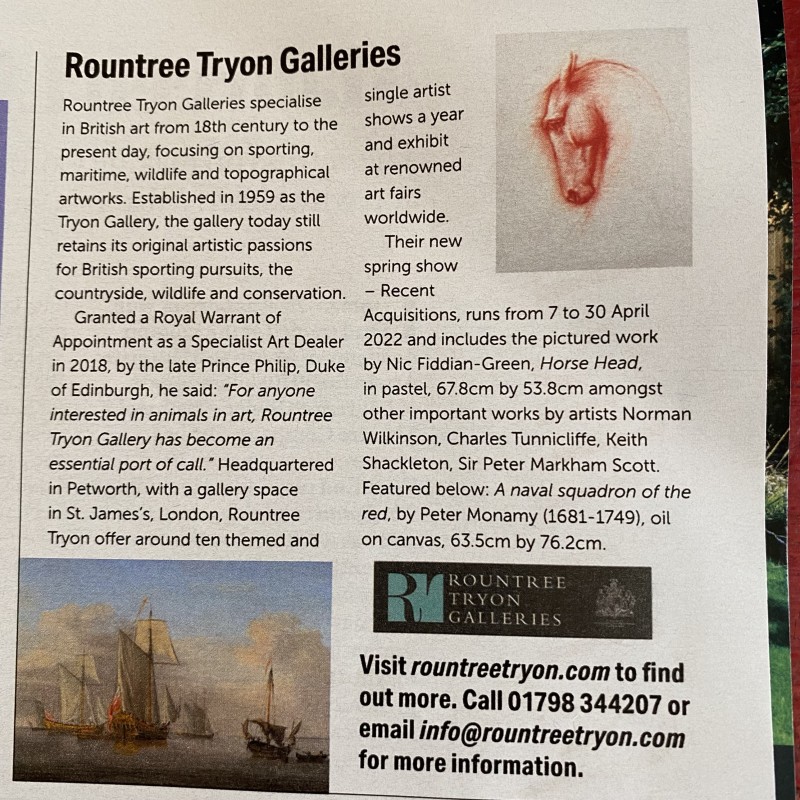 Rountree Tryon features in The Sunday Times Magazine