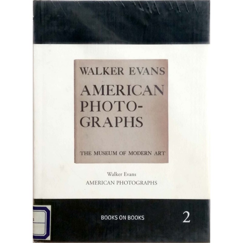 Walker Evans: American Photographs-books on books