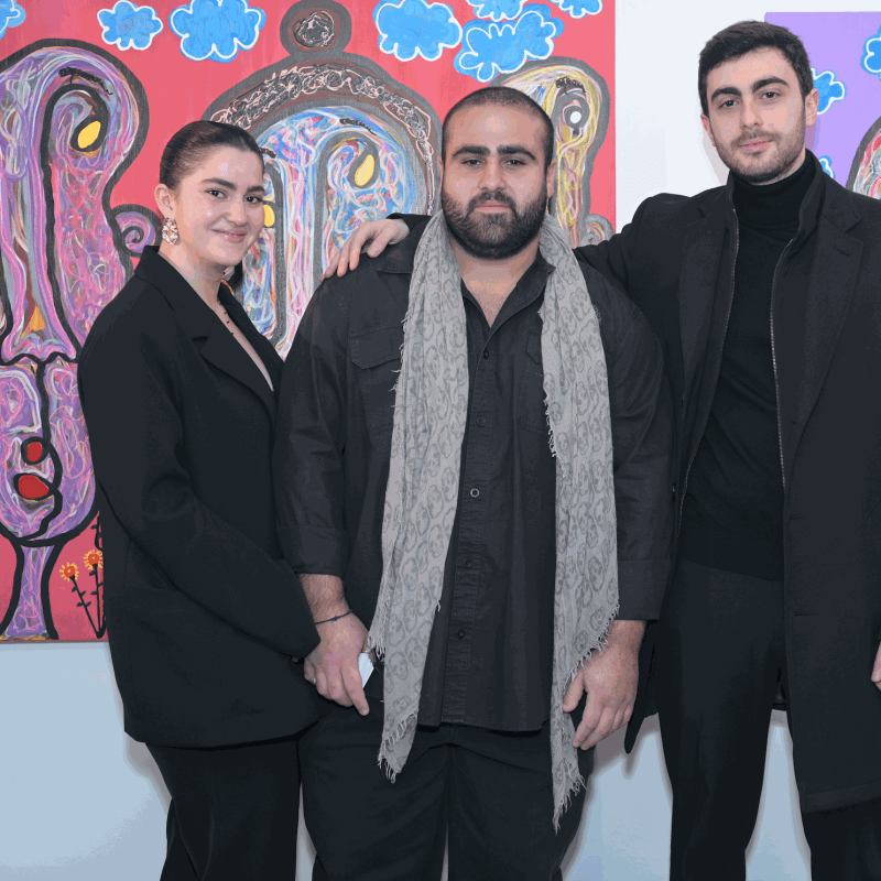 Reda Yazback and friends