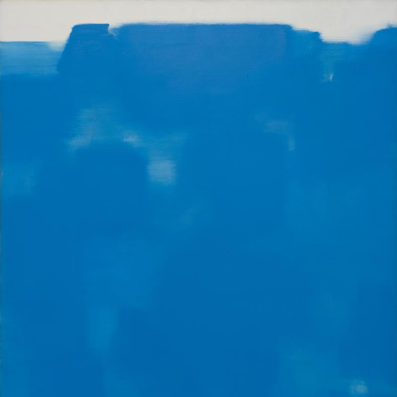 Carl Holty, Twelfth Night: Blue, 1962