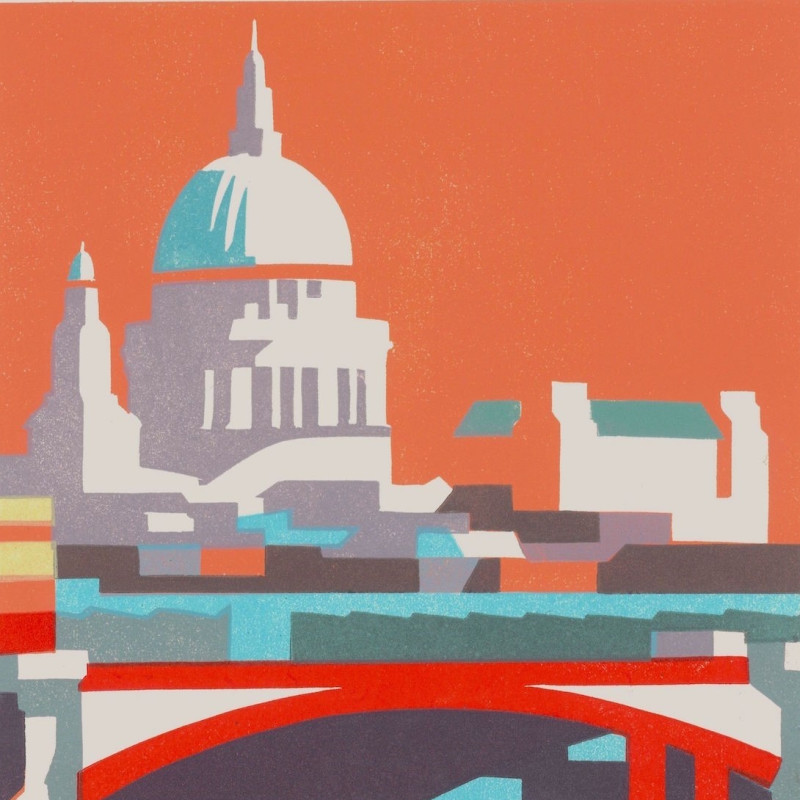 Paul Catherall RE, St Paul's II (detail)