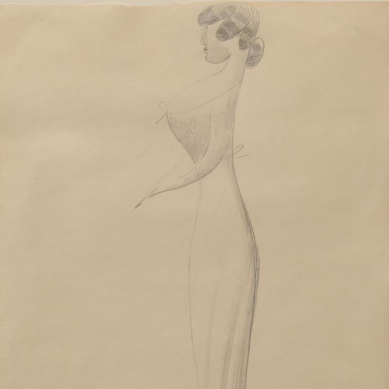 Elie Nadelman, Woman in Profile, 1921