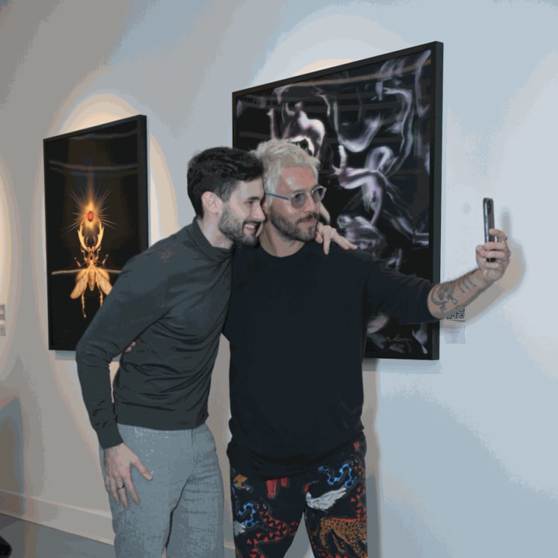 Beto Gatti and a guest