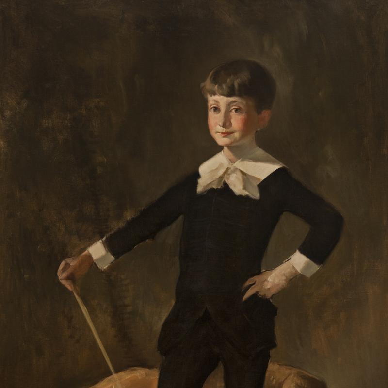 John White Alexander, Portrait of Frederick Beasley Alexander, 1888
