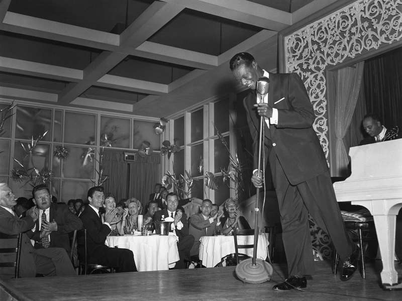 Sid Avery, Nat King Cole: Performing at Ciro, 1954