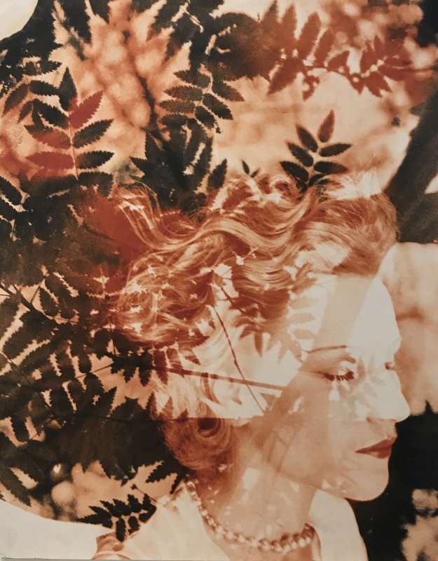 Josef Breitenbach, Annabella, Portrait in Black and Red, 1935