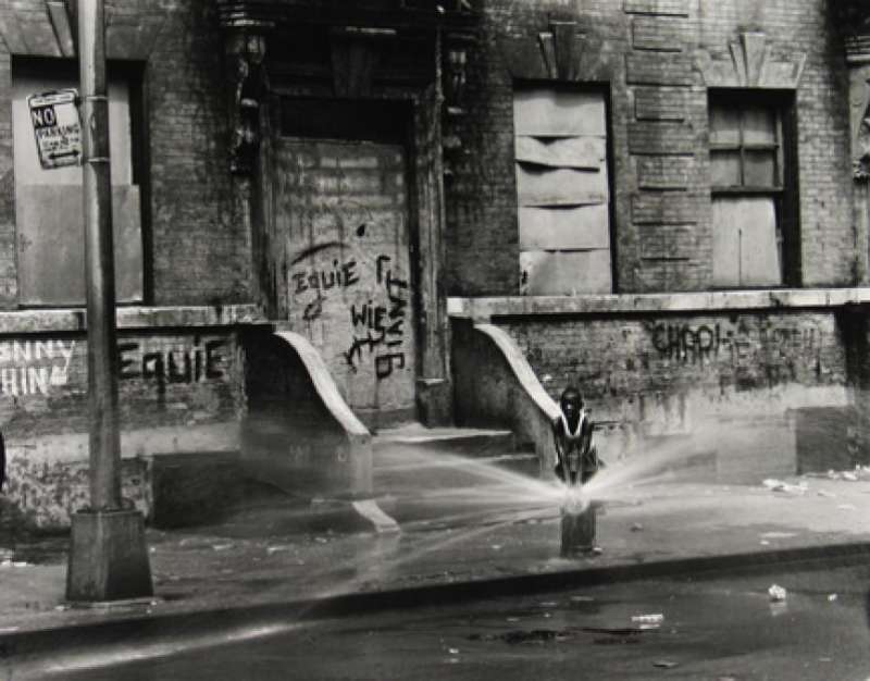 Untitled, East 100th Street (Boy and Fire Hydrant), 1966 - 68