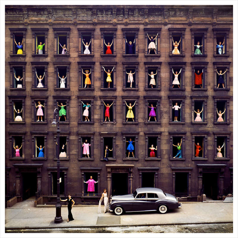 Ormond Gigli, Girls in the Windows, New York City, 1960