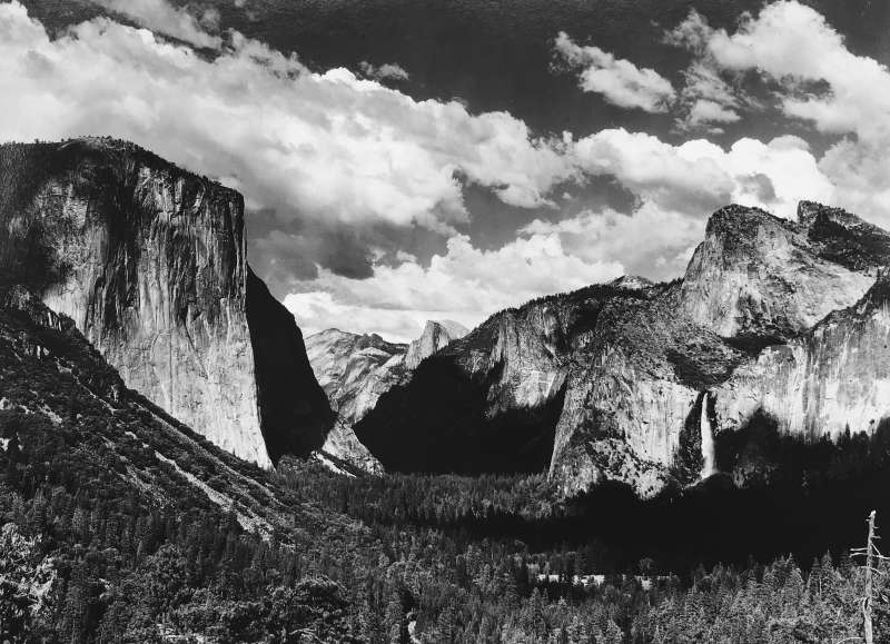 Ansel Adams, Yosemite Valley, 1935