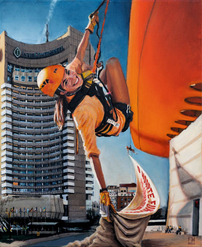 Mihai Florea High & Lows, 2022 oil on canvas 60 x 50 cm 23 5/8 x 19 3/4 in
