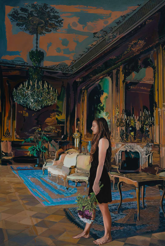 Abhishek Narayan Verma Painting No. 4, 2023 Oil on canvas 182.9 x 121.9 cm 72 x 48 in