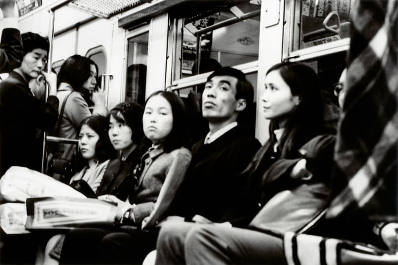 Nobuyoshi Araki Subway (72 - 48 - 13), 1963 - 1972 Silver gelatin print 8 x10 inches