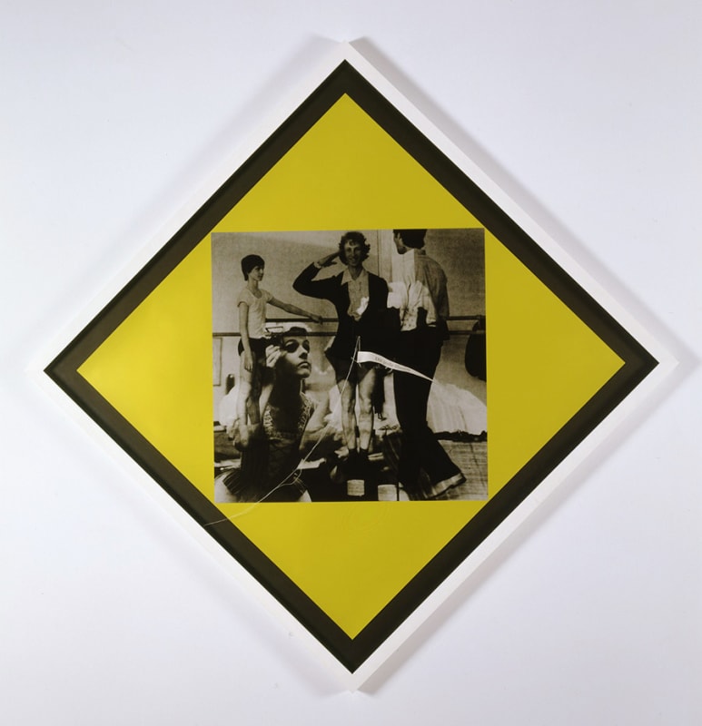 Lothar Hempel Plakat III (Die grosse Illusion), 2006 Photograph collage 41 1/4 x 41 1/4 x 1 3/4 inches (104.8 x 104.8 x 4.4 cm)