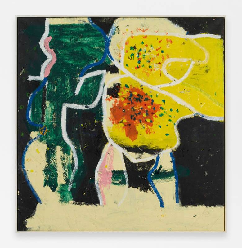 Joe Bradley Lightworker, 2020 Oil on canvas 68 x 66 inches (172.7 x 167.6 cm)