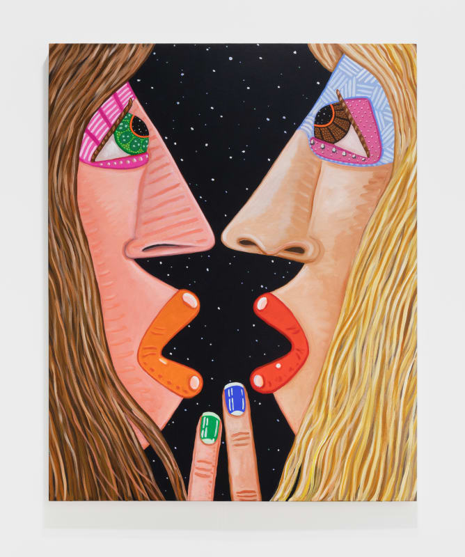 Brian Calvin Starry Sky, 2021 Acrylic on canvas 50 x 40 inches (127 x 101.6 cm)