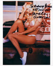 Richard Prince Untitled (Pamela Anderson/all sold out), 1998 Publicity photograph with marker Paper Dimensions: 10 x 8 inches (25.4 x 20.3 cm) Framed Dimensions: 13 7/8 x 11 7/8 inches (35.24 x 30.16 cm)