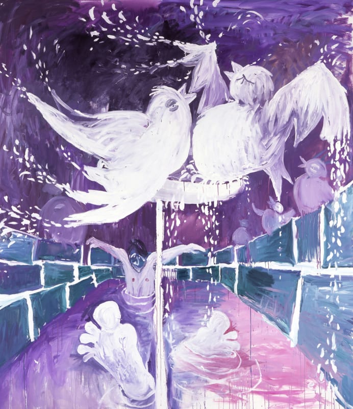 Bendix Harms Endstation Old Garge, 2005 Oil on canvas 230 x 200 cm 90 1/2 x 78 3/4 inches (230 x 200 cm)