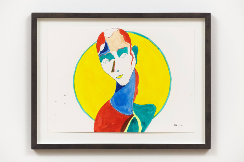 Lothar Hempel Untitled, 2017 Ink on paper 10 3/4 x 14 1/4 inches (27.3 x 36.2 cm)