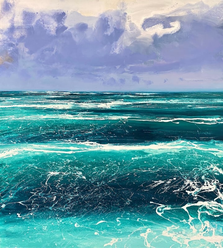 Michael Sole March gale no.29, 2025 Oil and acrylic on canvas 155 x 140cm