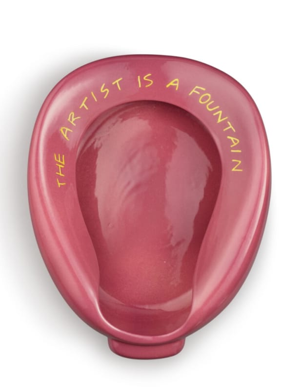 John Baldessari, Repository (Yellow/Violet)