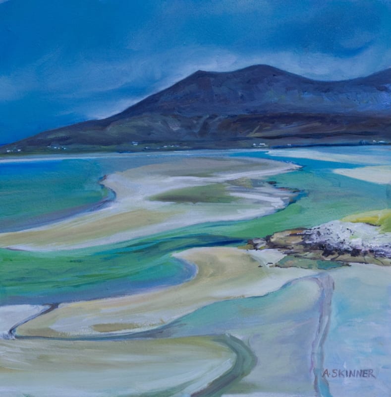 Anne Skinner, Golden Sand Swirls, Isle of Harris