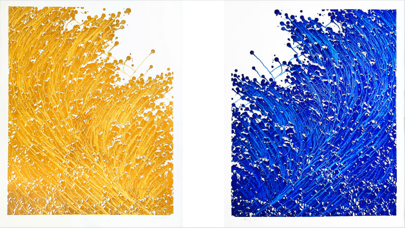 Chae Sung-Pil, Sans Titre (Dyptique), 2024/2021