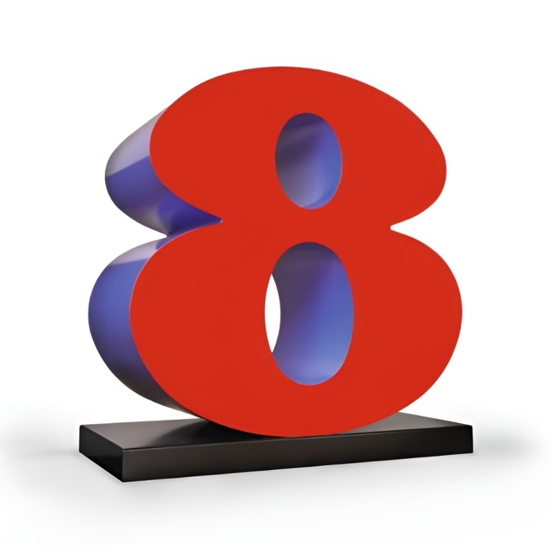 Robert Indiana, EIGHT (Reverse Color), 1980-2003