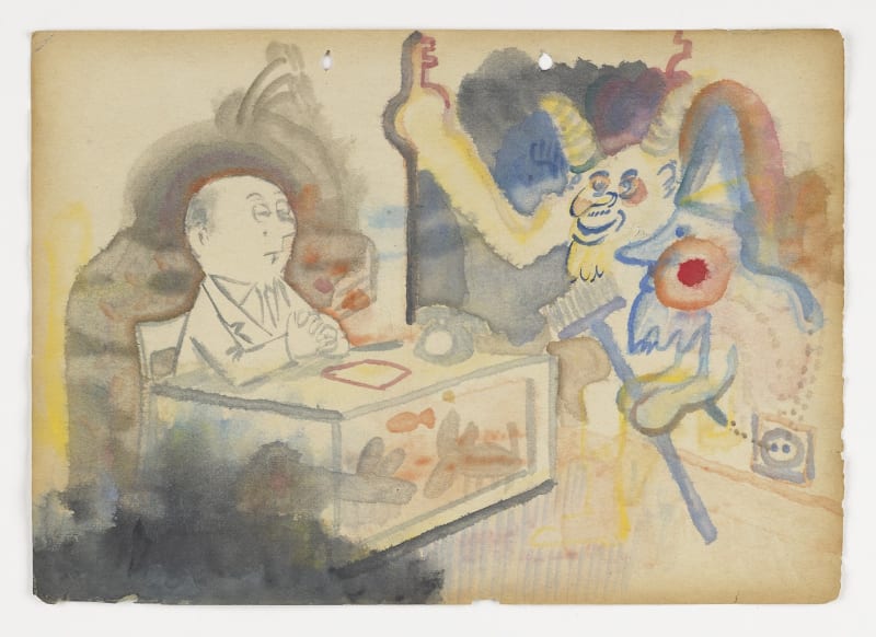 Jonas Lipps Untitled, 2010 Watercolour on paper 21 x 29.6 cm; (8 1/4 x 11 5/8 in.)