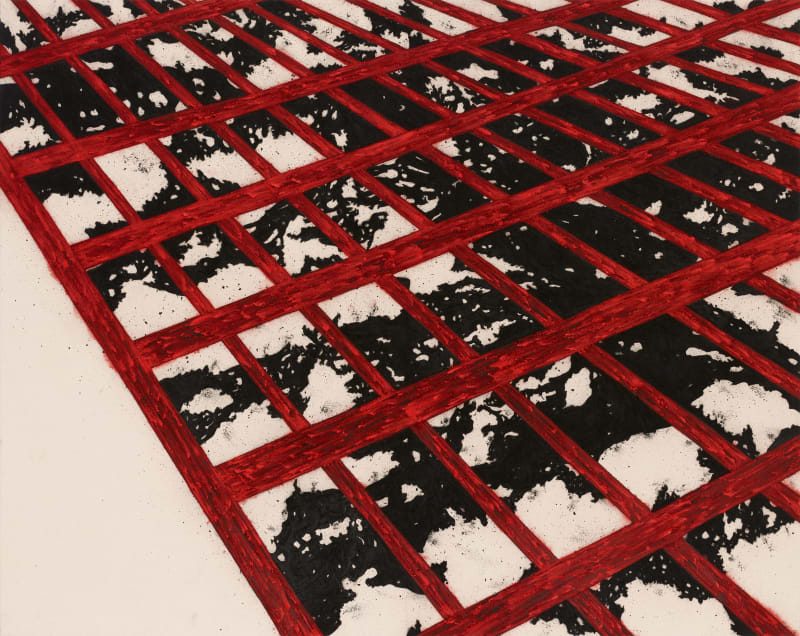 Tony Bevan Untitled (PC181), 2018 Acrylic and charcoal on canvas 165 x 207.5 cm; (65 x 81 3/4 in.)