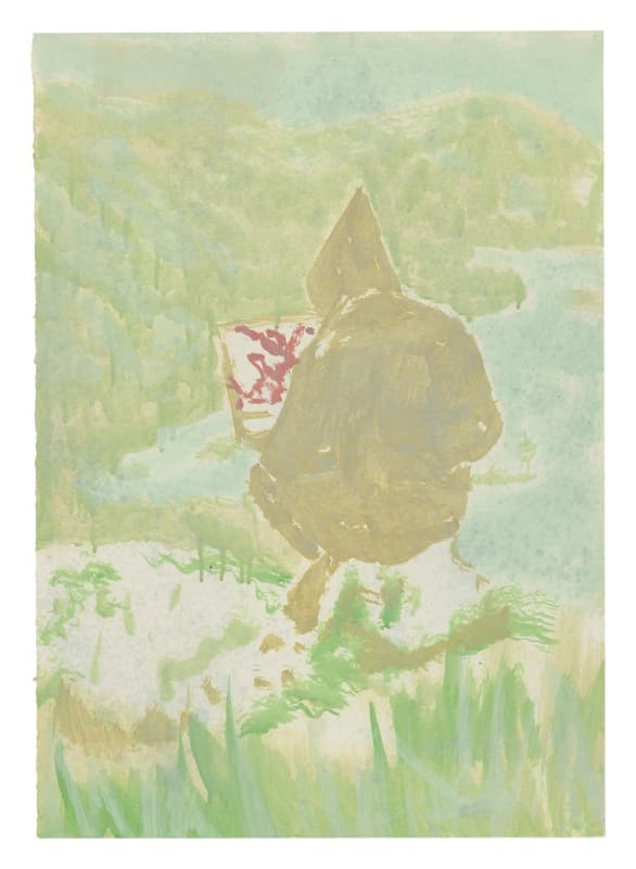 Peter Doig, Figure in Mountain Landscape (The Big...), 1998