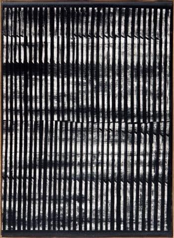 Heinz Mack Dynamic Structure, 1958-1959 Synthetic resin on canvas 102 x 74 cm; (40 1/8 x 29 1/8 in.)