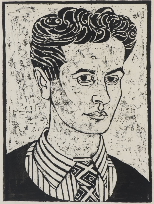 Alfred Daniels, Self-Portrait, c. 1950s