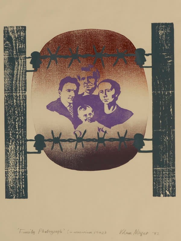 Klaus Meyer, Family Photograph (In Memorium 1942)