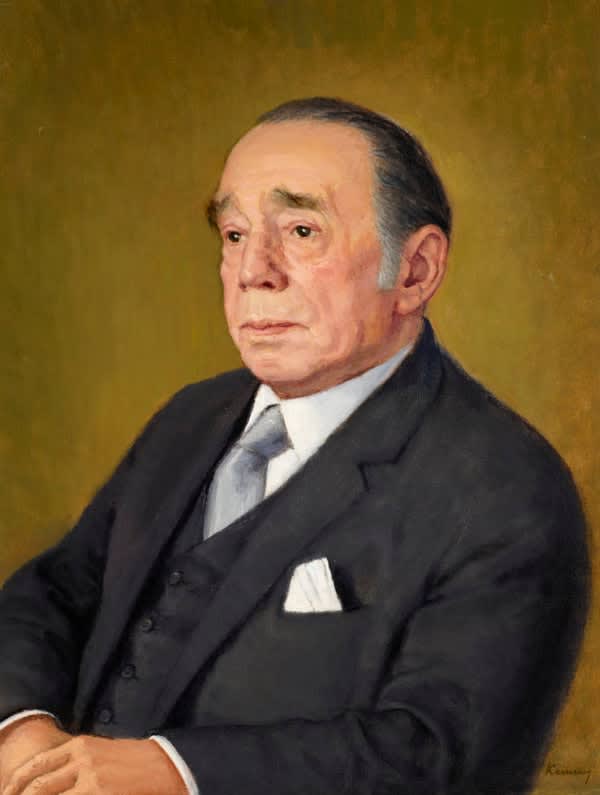 Kalman Kemeny, Portrait of Cyril Ross