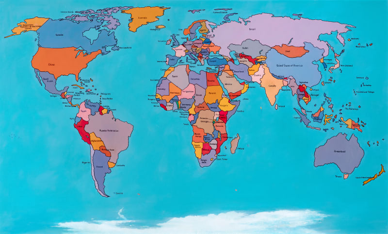 Tam Joseph, The Hand Made Map of the World, 2013