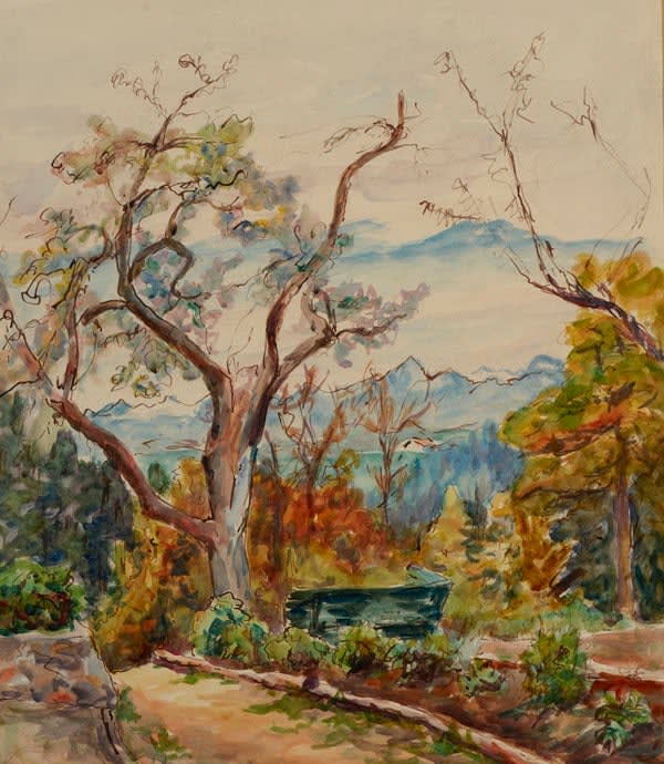 Franz Hecht, Mountain Landscape