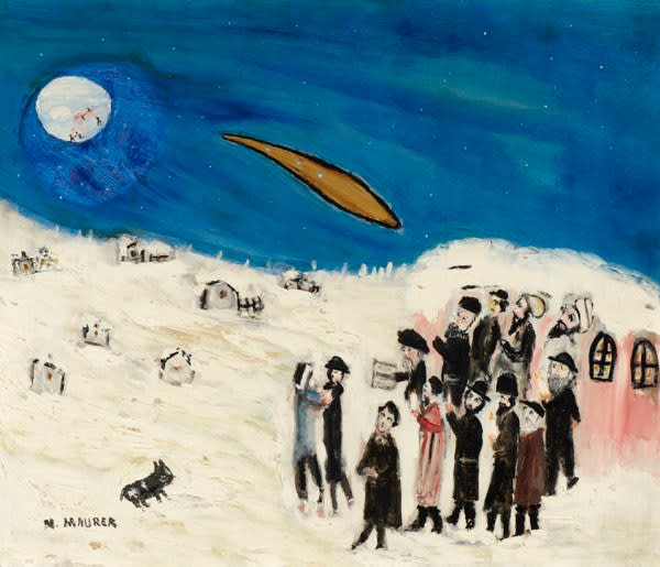 Moshe Maurer, UFO in a Russian Village