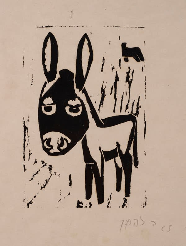 Rudolf Lehmann, Donkey, 1965