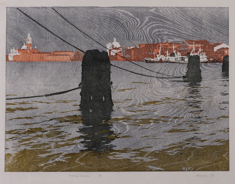 Jonathan Kaufman, Moorings, Giudecca, 1979