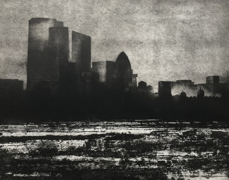 Jason Hicklin RE, The Thames. City of London