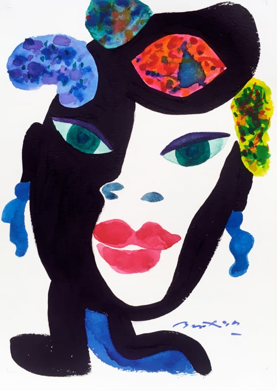 Gerry Baptist RWS RE, Red Lips