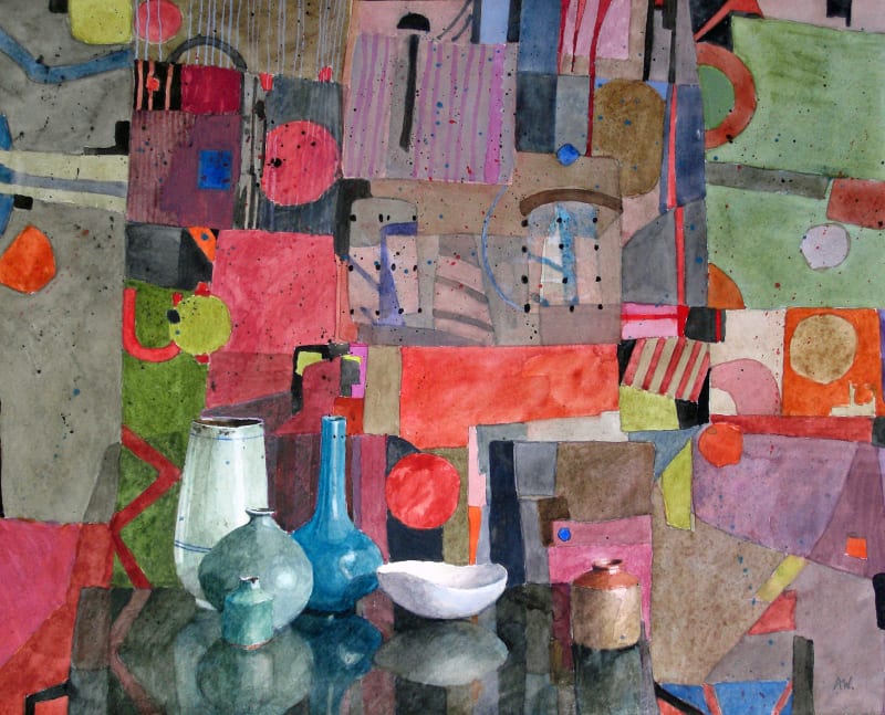 Annie Williams RWS RE, Pots & Patterns