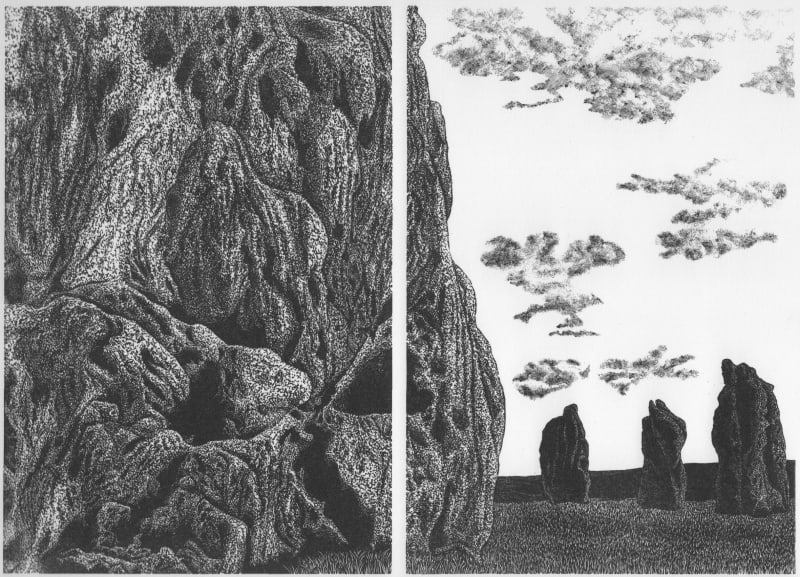 David Robertson ARE, South Circle, Avebury, 2023