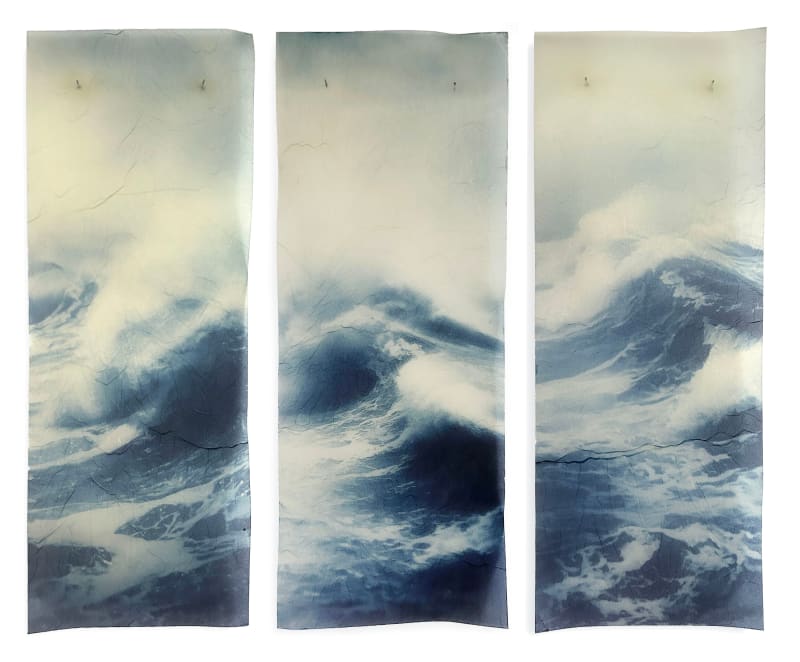 Joost Vandebrug, Wave Triptych, from Moment In Time, 2025