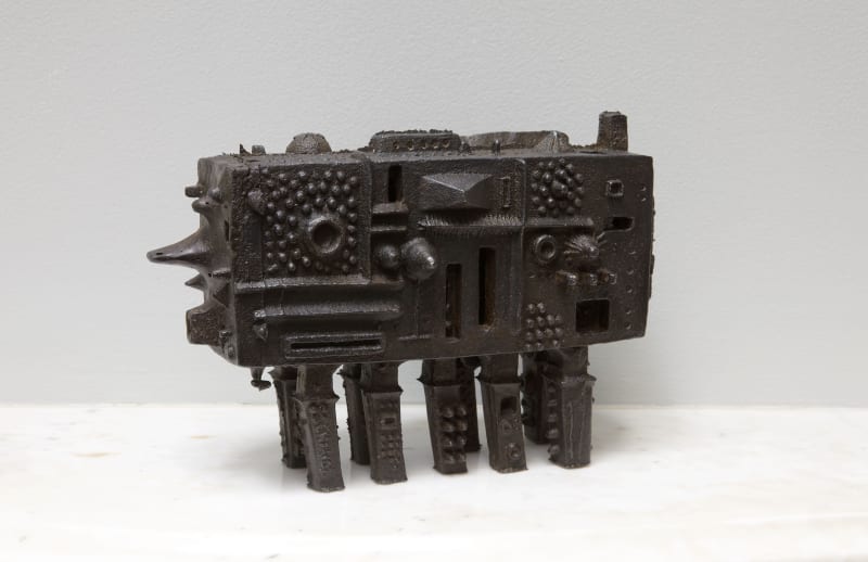 Julius Schmidt Iron Sculpture, 1958 Cast iron 7 1/2 x 11 1/2 x 4 inches 19.1 x 29.2 x 10.2 cm